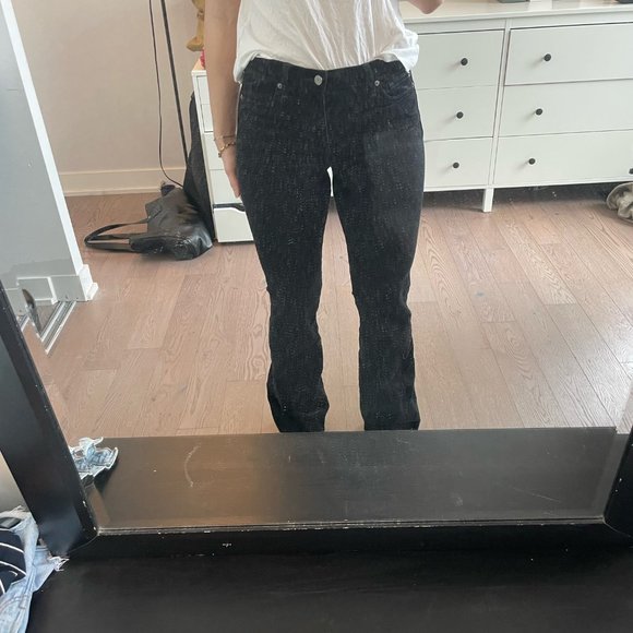 GAP Black Corduroy Bootcut Pants - Picture 2 of 5